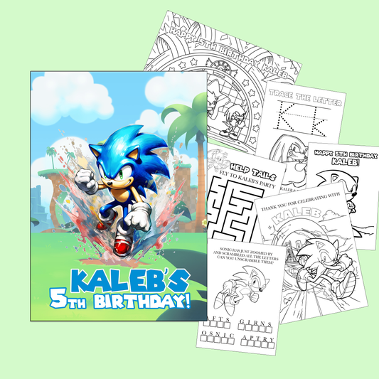 Sonic Activity Booklet