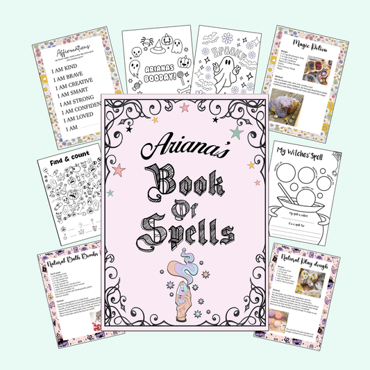 Book of Spells Activity Booklet