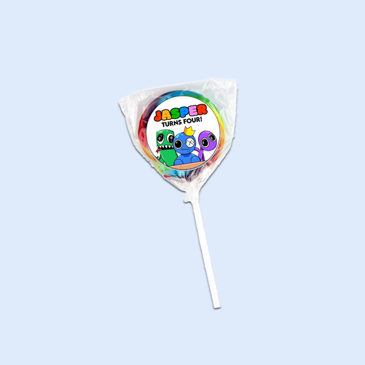 Rainbow friends Lollipops